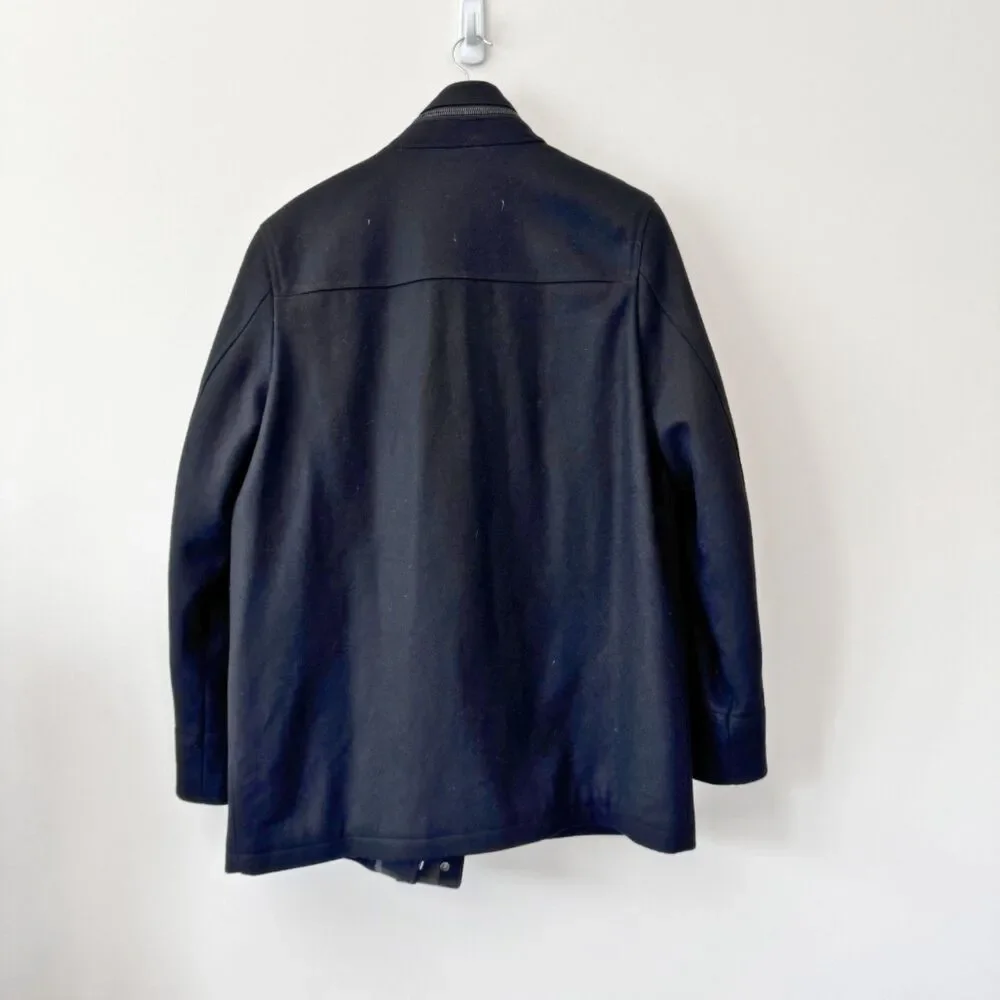 Murano Men's Black Wool Jacket Size Large - Picture 6 of 7